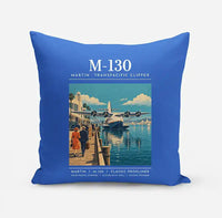 Thumbnail for Martin M-130 - Poster - Pillow - Blue