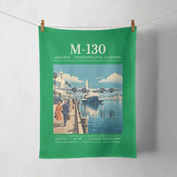 Thumbnail for Martin M-130 - Poster - Towel - Green