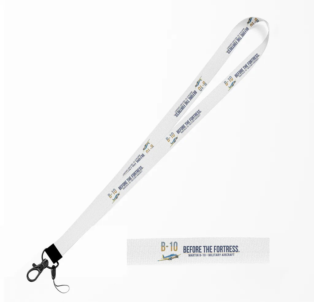 Martin B-10 lanyard - white