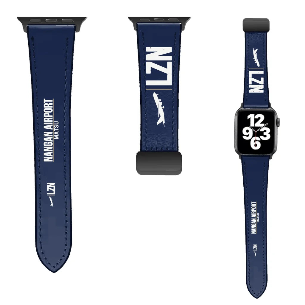 WBV6 | Matsu Nangan Airport LZN | Leather - Navy Blue