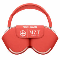 Thumbnail for Mazatlán International Airport (MZT) AirPods Max Cases - Red + Name