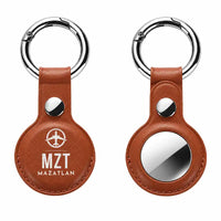 Thumbnail for Mazatlán International Airport (MZT) AirTag Cases - Light Brown