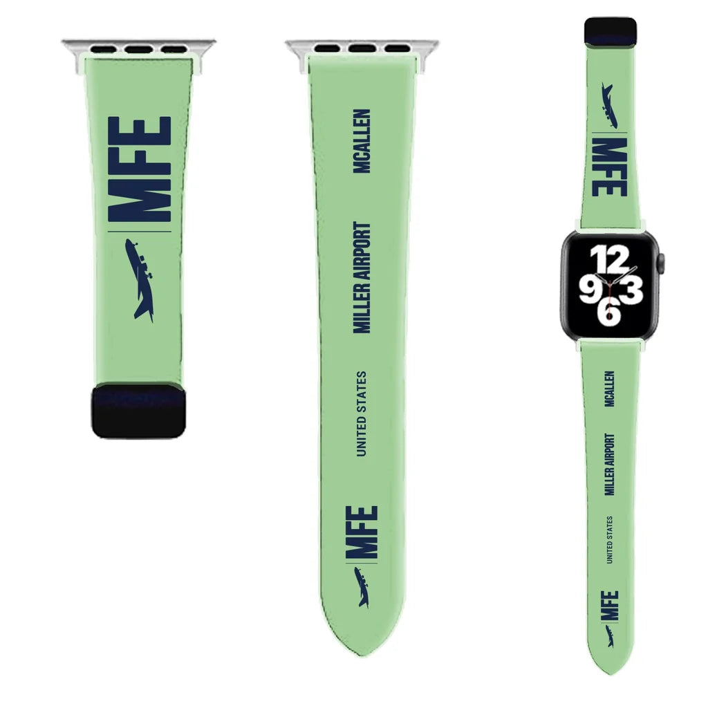 WBV6 | McAllen Miller International Airport MFE | Light Green (Magnetic Band)