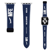 Thumbnail for WBV6 | McAllen Miller International Airport MFE | Navy Blue (Magnetic Band)