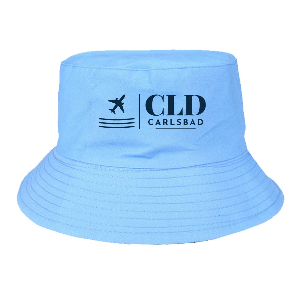 McClellan-Palomar Airport CLD — Carlsbad (CLD) summer hat - light blue