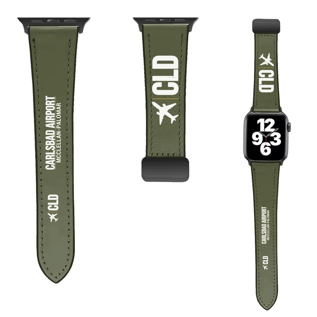 WBV6 | McClellan-Palomar Airport CLD — Carlsbad | Leather - Green Army