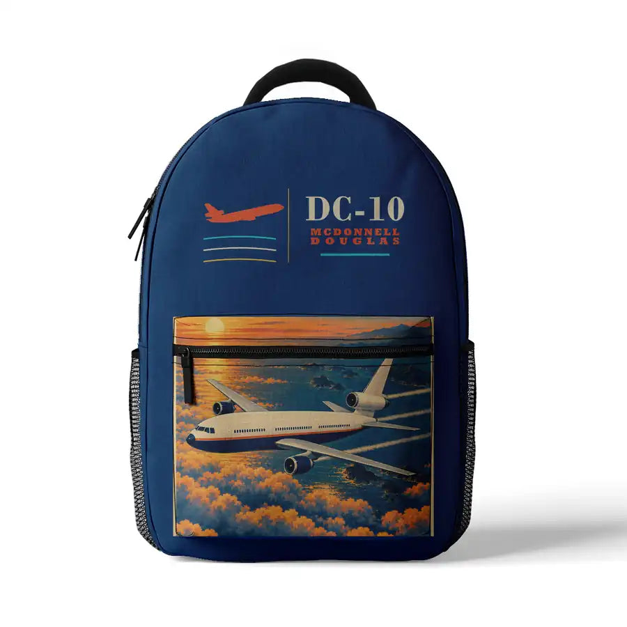 McDonnell Douglas DC-10 - 3D Backpack - Blue