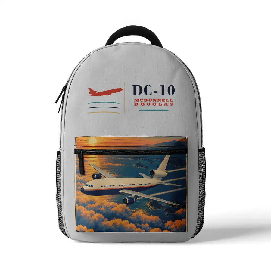 McDonnell Douglas DC-10 - 3D Backpack - White