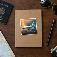 Thumbnail for McDonnell Douglas DC-10 - 3D - Square Sticker - Notebook