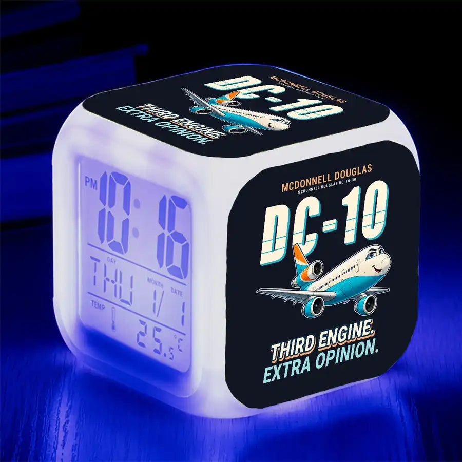 McDonnell Douglas DC-10 - Cartoon - Alarm Clock