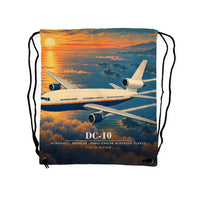Thumbnail for McDonnell Douglas DC-10 - Drawstring Bag - 3D Scene + Name