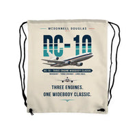 Thumbnail for McDonnell Douglas DC-10 - Drawstring Bag - Original - Beige