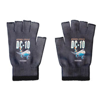 Thumbnail for McDonnell Douglas DC-10 - Gloves - Cut - Cartoon + Name - Black