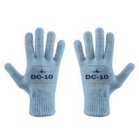 Thumbnail for McDonnell Douglas DC-10 - Gloves - Full - Heritage + Name - Light Blue