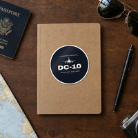 Thumbnail for McDonnell Douglas DC-10 - Heritage - Circle Sticker - Notebook