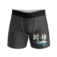 Thumbnail for McDonnell Douglas DC-10 - Men Boxers - Cartoon - Black