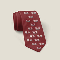 Thumbnail for McDonnell Douglas DC-10 - Original Pattern - Tie - Dark Red