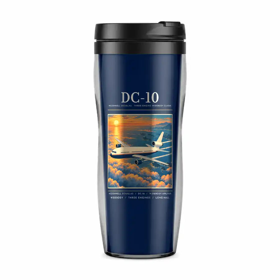 McDonnell Douglas DC-10 - Poster - Plastic (No Holder) - Dark Blue