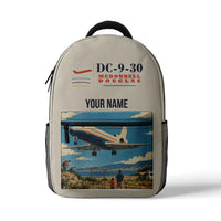 Thumbnail for McDonnell Douglas DC-9-30 - 3D Backpack - Beige + Name