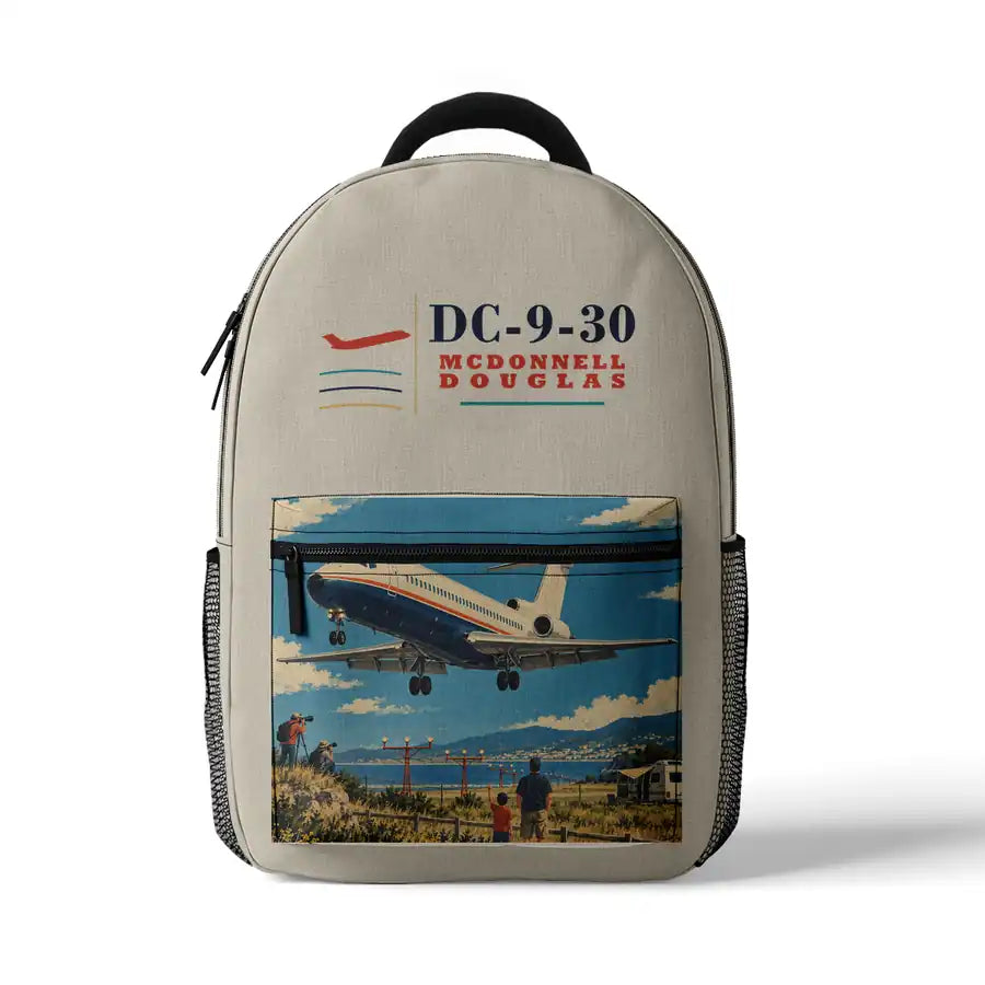 McDonnell Douglas DC-9-30 - 3D Backpack - Beige