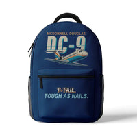 Thumbnail for McDonnell Douglas DC-9-30 - 3D Backpack - Cartoon - Blue
