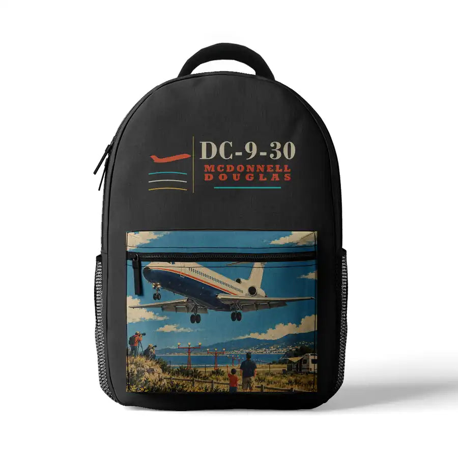 McDonnell Douglas DC-9-30 - 3D Backpack - Gray