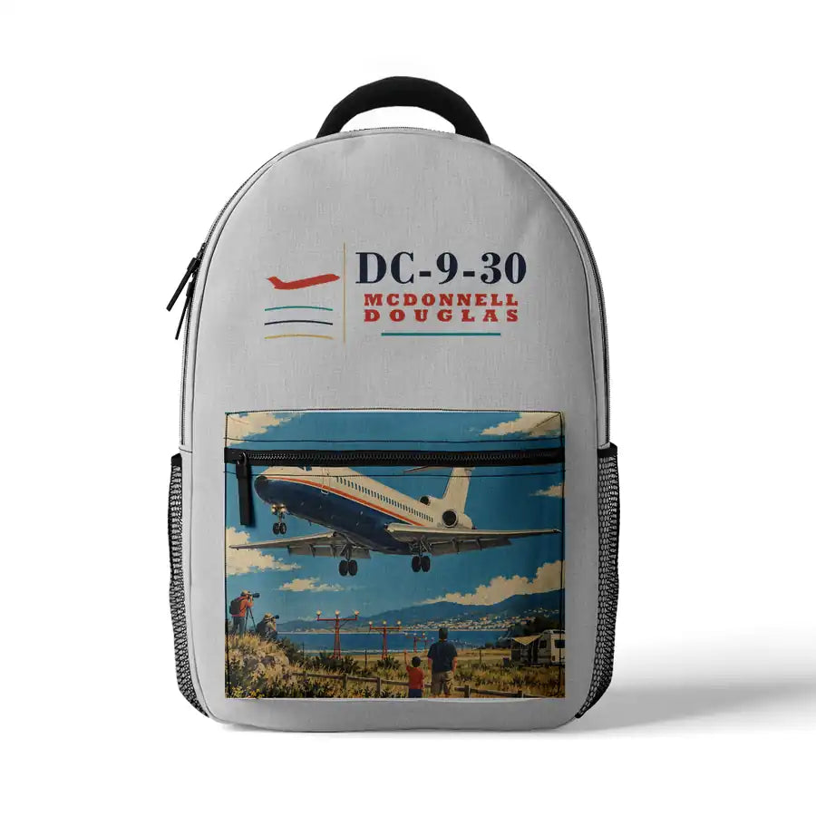 McDonnell Douglas DC-9-30 - 3D Backpack - White