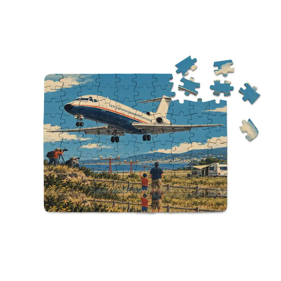 McDonnell Douglas DC-9-30 - Horizontal - Canvas Puzzle