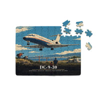 Thumbnail for McDonnell Douglas DC-9-30 - Horizontal + Text - Canvas Puzzle