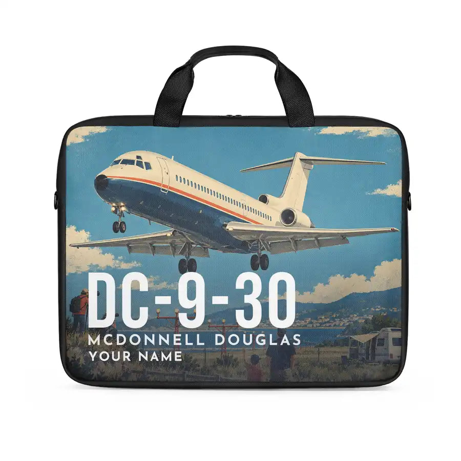 McDonnell Douglas DC-9-30 - Laptop Bag + Name