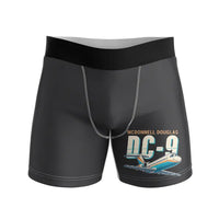 Thumbnail for McDonnell Douglas DC-9-30 - Men Boxers - Cartoon - Black