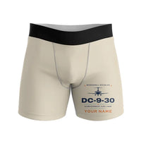 Thumbnail for McDonnell Douglas DC-9-30 - Men Boxers - Heritage + Name - Beige