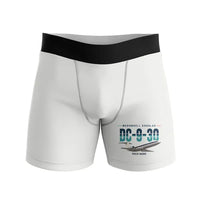 Thumbnail for McDonnell Douglas DC-9-30 - Men Boxers - Original + Name - White