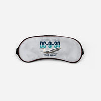 Thumbnail for McDonnell Douglas DC-9-30 - Original + Name - Sleep Mask - Light Gray