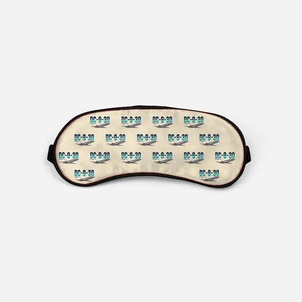 McDonnell Douglas DC-9-30 - Original Pattern - Sleep Mask - Beige