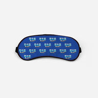 Thumbnail for McDonnell Douglas DC-9-30 - Original Pattern - Sleep Mask - Blue