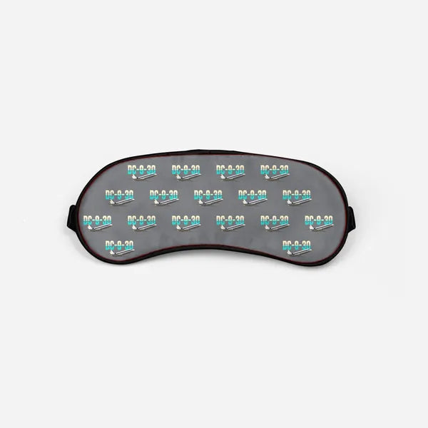 McDonnell Douglas DC-9-30 - Original Pattern - Sleep Mask - Gray