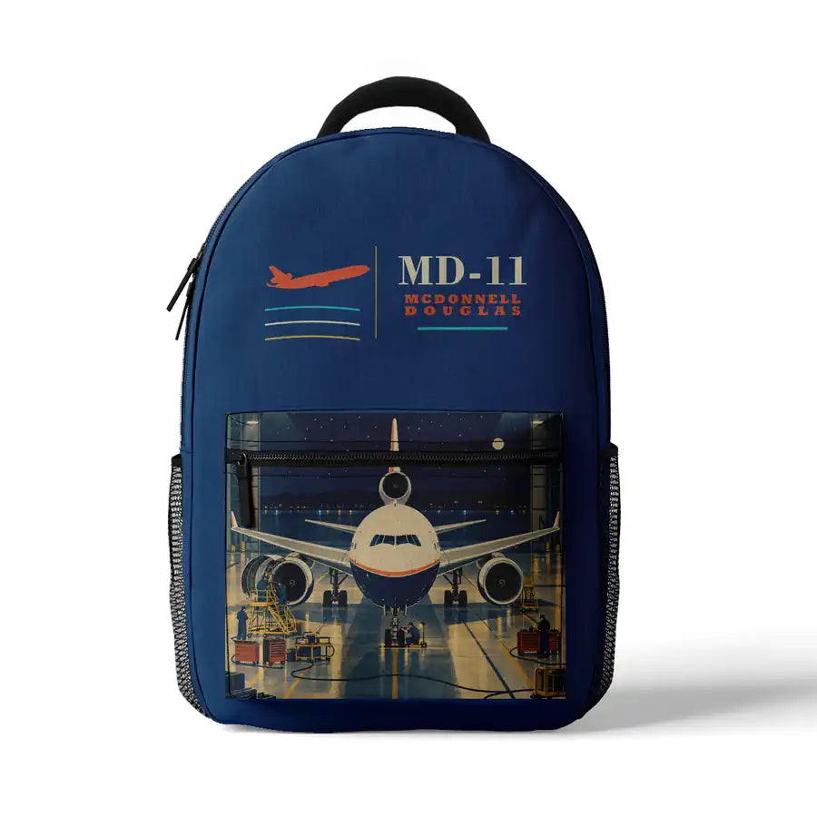 McDonnell Douglas MD-11 - 3D Backpack - Blue
