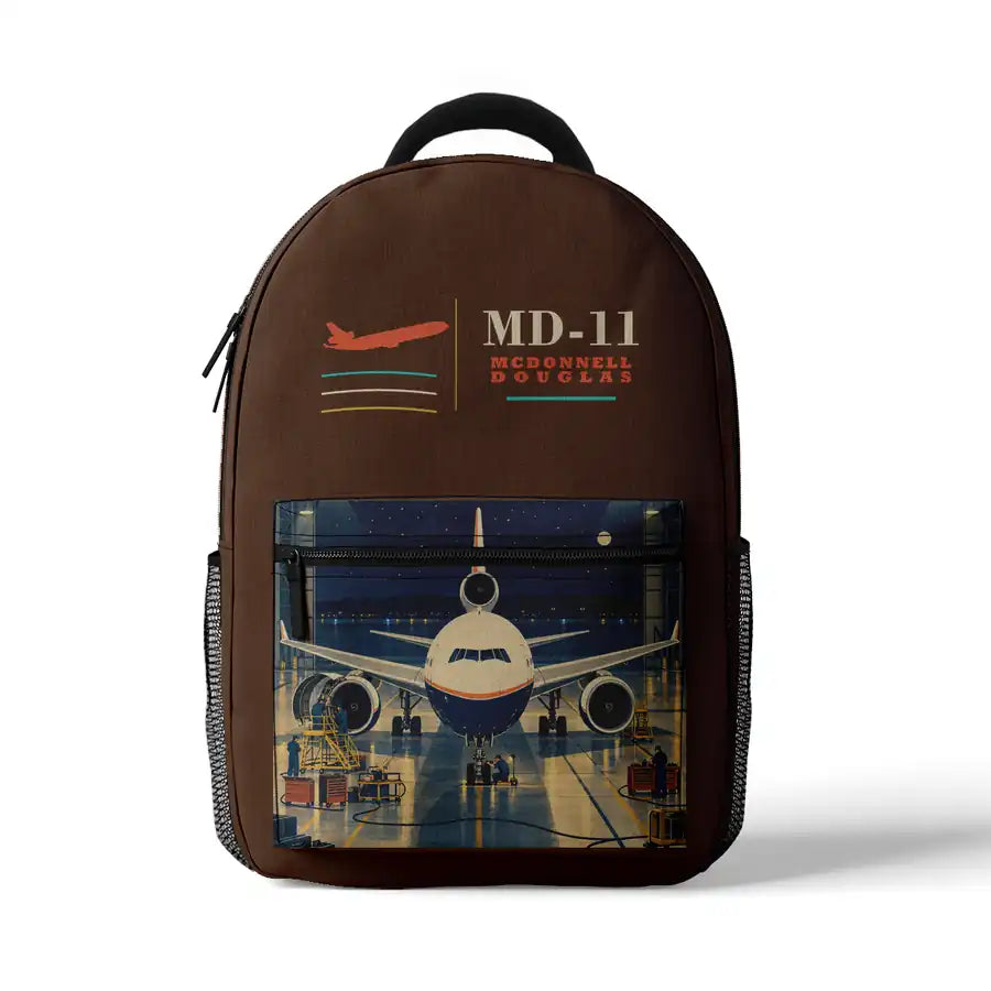 McDonnell Douglas MD-11 - 3D Backpack - Brown