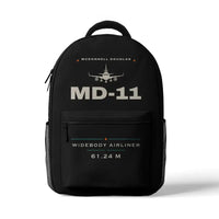 Thumbnail for McDonnell Douglas MD-11 - 3D Backpack - Heritage - Black