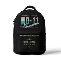 Thumbnail for McDonnell Douglas MD-11 - 3D Backpack - Original - Black