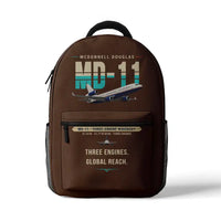 Thumbnail for McDonnell Douglas MD-11 - 3D Backpack - Original - Brown