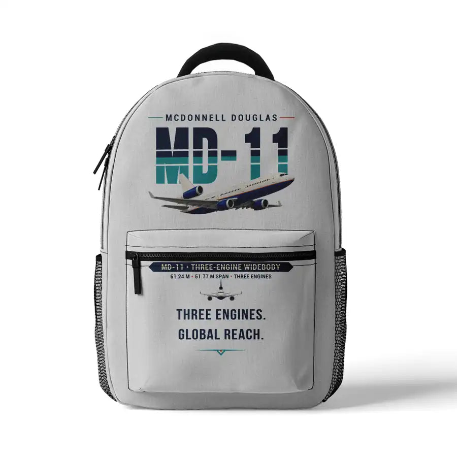 McDonnell Douglas MD-11 - 3D Backpack - Original - White