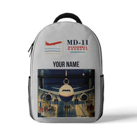 Thumbnail for McDonnell Douglas MD-11 - 3D Backpack - White + Name