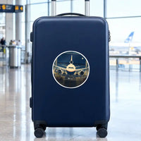 Thumbnail for McDonnell Douglas MD-11 - 3D - Circle Sticker - Suitcase