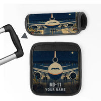 Thumbnail for McDonnell Douglas MD-11 - 3D + Name - Luggage Handle Cover - Full Print