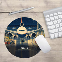 Thumbnail for McDonnell Douglas MD-11 - 3D - Round Mouse Pad - Full Print