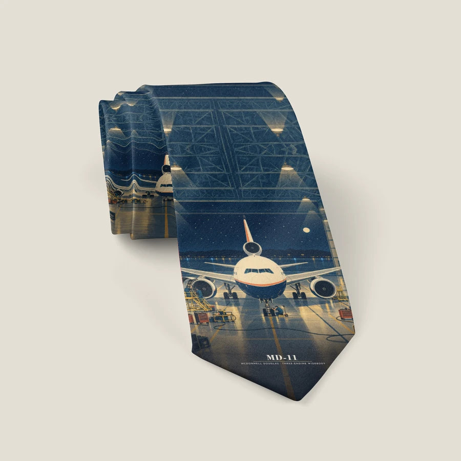 McDonnell Douglas MD-11 - 3D - Tie - Full Print
