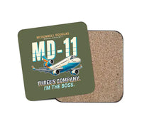 Thumbnail for McDonnell Douglas MD-11 - Cartoon - Coaster - Green Army