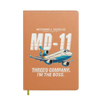 Thumbnail for McDonnell Douglas MD-11 - Cartoon - Notebook - Orange